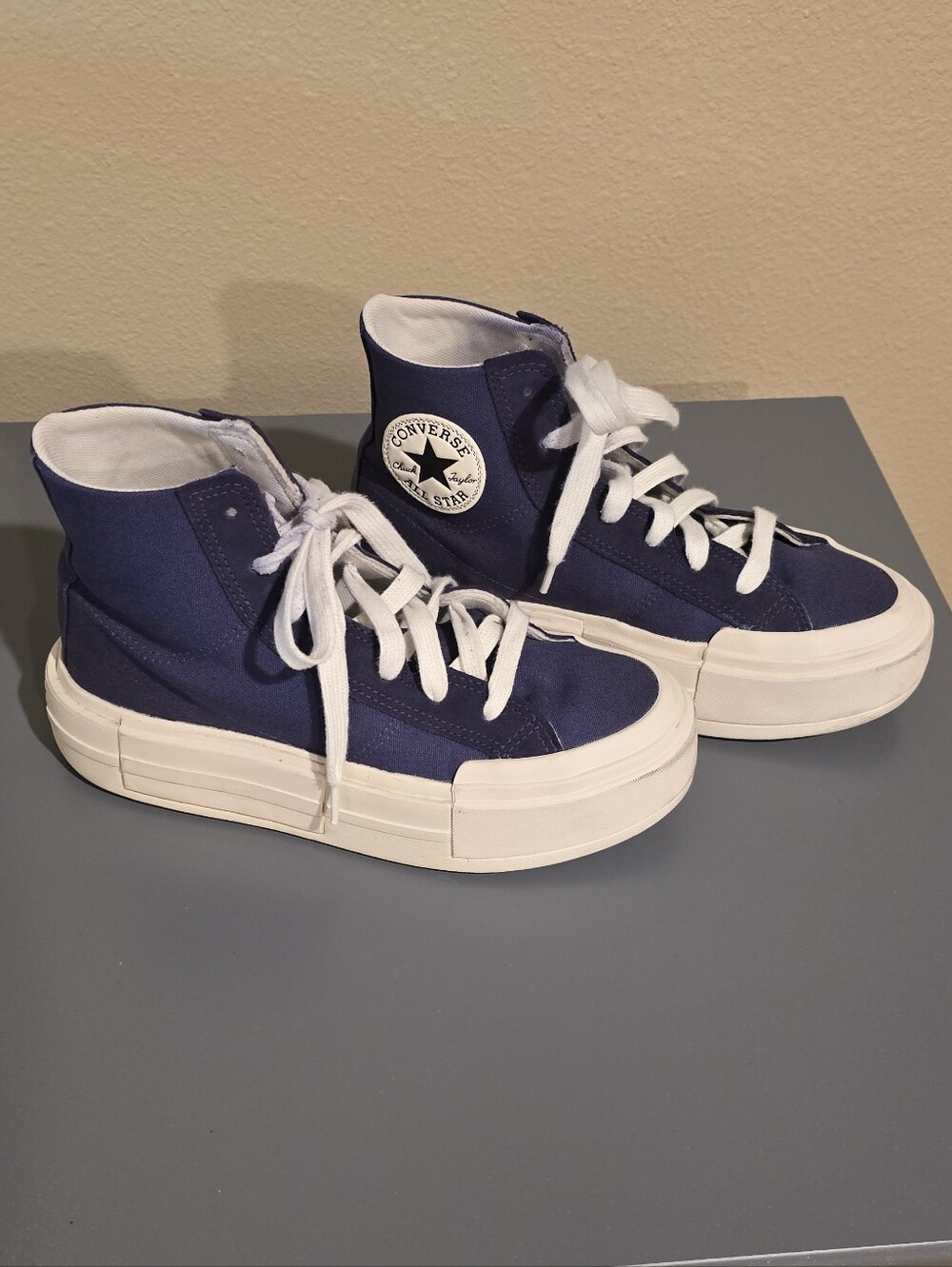 Converse Chuck Taylor All Star Cruise High Top Sneakers "Uncharted Waters" Blue